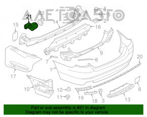 Парктроник заднего бампера BMW 5 F10 11-16 M Pack