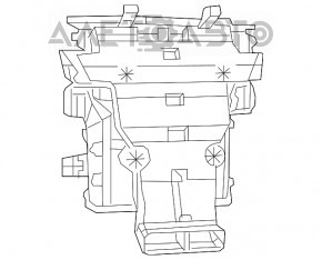 Печка в сборе Jeep Grand Cherokee WK2 11-13