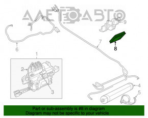 Air suspension controller Jeep Grand Cherokee 14-15