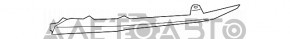 Ресничка решетки радиатора grill левая Honda Accord 18-22 темный хром