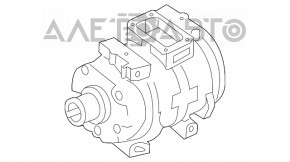 Компресор кондиціонера Dodge Challenger 15-5.7