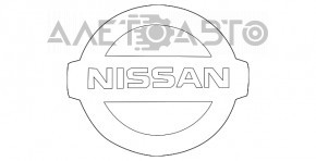 Эмблема решетки радиатора grill Nissan Rogue 21-23 новый OEM оригинал