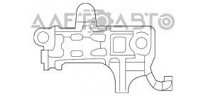 Кронштейн корпуса воздушного фильтра Jeep Compass 14-16 2.0 2.4