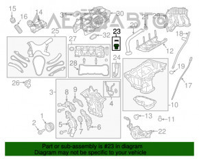 Крышка маслозаливной горловины Dodge Journey 11- 3.6