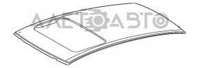 Крыша металл Toyota Highlander 20- под люк, отпилена, тычки