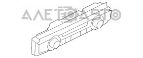 Управление климат-контролем BMW X5 E70 07-13 с подогревом, потерта кнопка