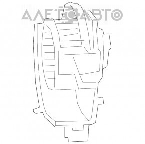 Мотор вентилятор печки BMW X3 G01 18-21