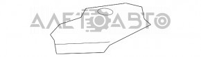 Відбійник кришки багажника Toyota Camry v70 18-