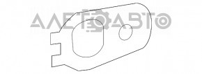 Ручка аварийного открытия багажника Lexus GS300 GS350 GS430 GS450h 06-11 царапина на накладке