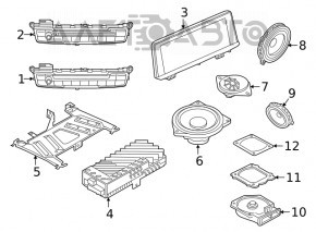 Динамік торпедний BMW X1 F48 16-22 Hi-Fi