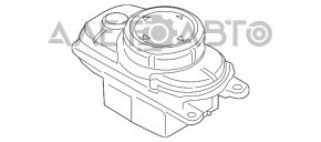 Джойстик шайба управления монитором малый BMW X3 G01 18-21 с навигацией, тип 2