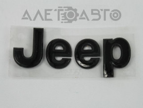 Эмблема капота Jeep Grand Cherokee WK2 13-22 черный глянец