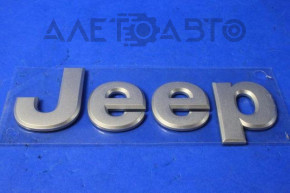 Эмблема капота Jeep Cherokee KL 14-18 серебро