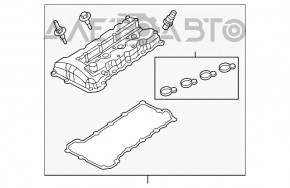 Крышка клапанная Jeep Cherokee KL 19-21 2.4 пластик