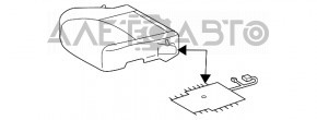 Пасажирське сидіння Lexus RX300 RX330 RX350 RX400h 04-09 з airbag, шкіра беж, електро, підігрів, тріщини на шкірі