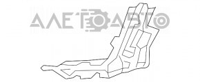 Кріплення ДХО праве Honda Clarity 18-21 usa, надламане кріплення