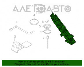 Домкрат BMW X3 G01 18-21