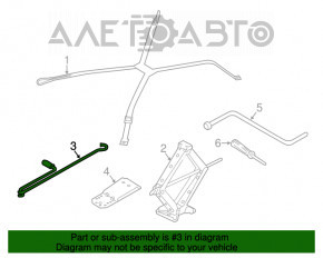 Ручка домкрата BMW X3 G01 18-21