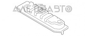 Подушка безопасности airbag коленная водительская левая BMW X1 F48 16-22 черная