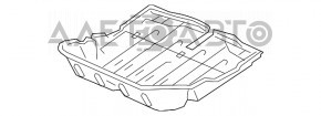 Защита корыта багажника Acura TLX 15- примята