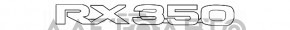 Емблема напис RX350 двері багажника Lexus RX350 10-15 новий OEM оригінал