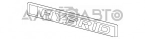 Емблема напис HYBRID кришки багажника Honda Insight 19-22