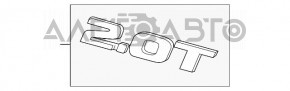 Эмблема надпись 2.0Т крышки багажника Honda Accord 18-22