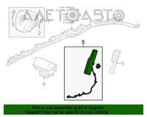 Подушка безпеки airbag сидіння прав Honda CRV 20-22