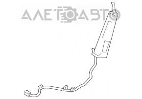 Подушка безпеки airbag сидіння прав Acura MDX 14-20