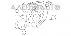 Актуатор моторчик привод печки вентиляция Honda CRV 12-16