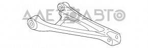Рычаг нижний задний правый Audi Q7 4L 10-15 новый неоригинал MEYLE