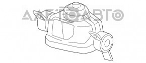 Опора амортизатора задняя правая Audi Q7 4L 10-15