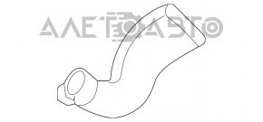 Насадка глушителя правая Audi Q7 4L 10-15 коррозия