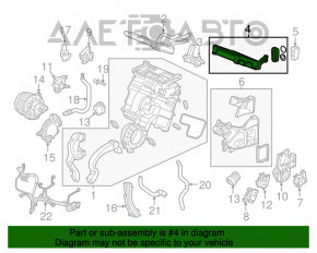 Випарник Acura MDX 17-18 рест