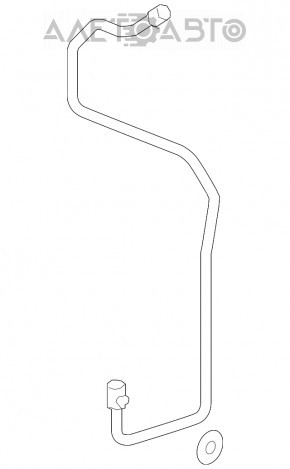 Трубка кондиціонера пічка-конденсер друга Honda CRV 17-221.5Т