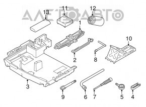 Торцевий ключ коробки Audi Q5 80A 18-