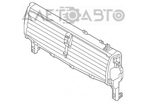 Жалюзи дефлектор радиатора в сборе Audi Q5 80A 18- 2.0т без моторчика новый OEM оригинал