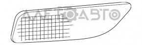 Катафот задній прав Lexus CT200h 11-17