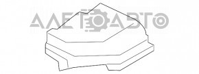 Крышка блока предохранителей подкапотная правая Lexus ES350 13-15