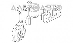 Кнопки керування на кермі Subaru Legacy 15-19 під адаптивний круїз та утримання в смузі