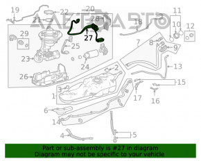 Датчик уровня топлива Toyota Highlander 20- 2.4t, 3.5