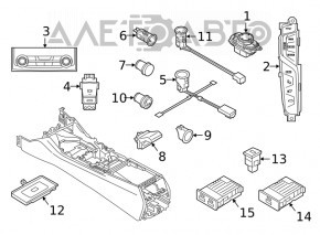 USB Hub BMW X3 G01 18-21 Dual Type-C