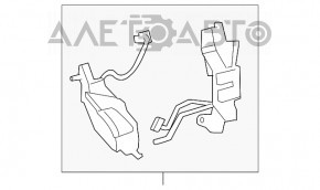 Кнопки керування на кермі Lexus LS460 LS600h 07-12