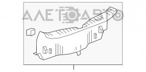 Накладка проема багажника Chevrolet Cruze 16- царапины