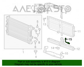 Проводка диффузора Chevrolet Equinox 18-19 LYX