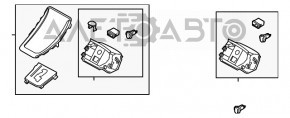Накладка Шифтер КПП Hyundai Elantra UD 11-13 дорест АКПП