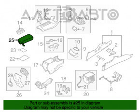 Подлокотник Hyundai Sonata 18-19