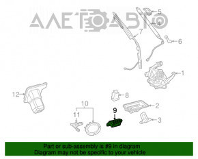 Кнопка открытия двери багажника Lexus RX350 RX450h 16-22