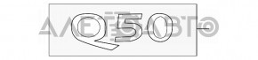 Эмблема надпись Q50 крышки багажника Infiniti Q50 14-