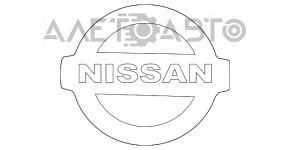 Эмблема значок двери багажника Nissan Rogue 14-20 новый OEM оригинал